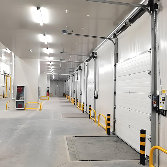 Loading Dock Safety Solutions Industrial Sectional Overhead Door 1