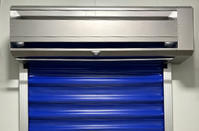Cold Storage High Speed Door Stainless Steel Frame