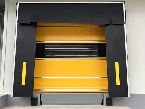 high speed door for loading dock