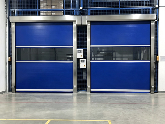 pvc high speed door installation