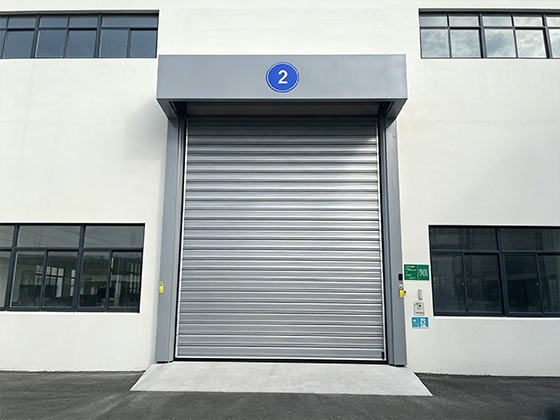 industrial spiral door