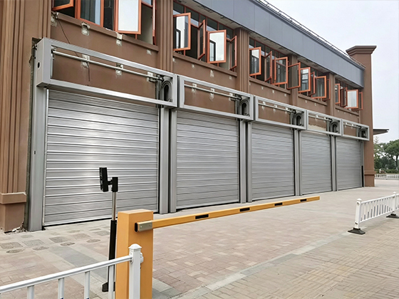Home outdoor high speed door