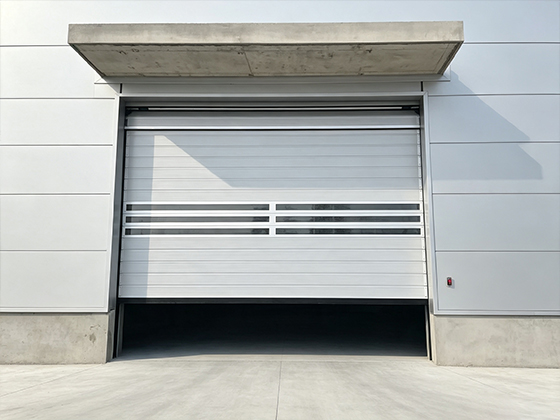 spiral door for distribution center